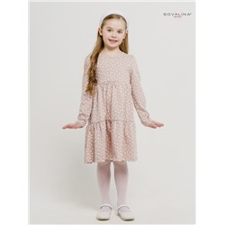 Платье Тиана горох на пудре