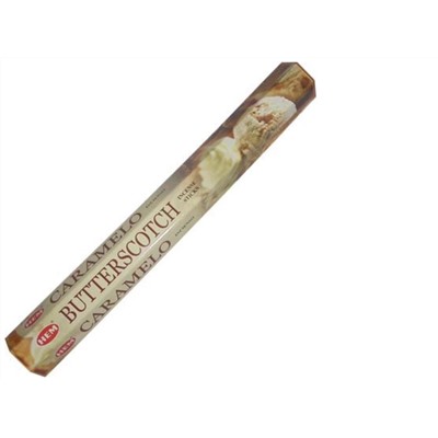 Hem Incense Sticks BUTTERSCOTCH (Благовония ИРИСКИ, Хем), уп. 20 палочек.