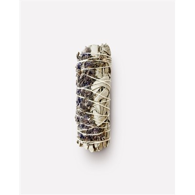 White Sage & Lavender Sage, Spirit Rituals (Калифорнийский Белый Шалфей мини и ЛАВАНДОВЫЙ ШАЛФЕЙ), 1 связка.
