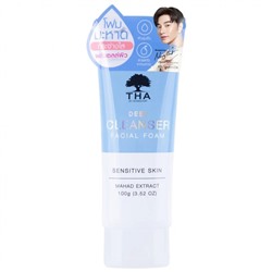 DEEP CLEANSER Facial Foam, THA (ГЛУБОКОЕ ОЧИЩЕНИЕ пенка для умывания чувствительной кожи), 100 г.