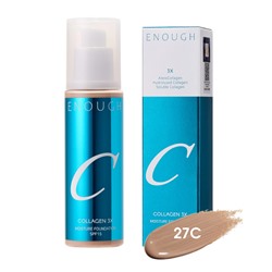 Тональная основа увлажняющая с коллагеном ENOUGH, 100мл