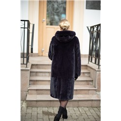 Мехофф Ромашка110.723-520 слива, Пальто