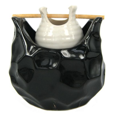 Аромалампа КОРЗИНА (керамика, разные цвета, 9,5 см.), 1 шт.