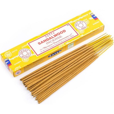 Satya SANDALWOOD (Благовония САНДАЛОВОЕ ДЕРЕВО, Сатья), 40 г.