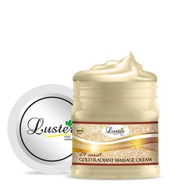 GOLD RADIANT Massage Cream, Luster (СИЯНИЕ ЗОЛОТА массажный крем для лица, Ластер), 500 мл.