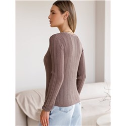 Жакет из вискозы тонкой вязки с люрексом