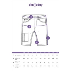 Шорты PLAYTODAY #982767