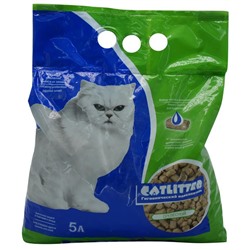 Наполнитель Сибирская кошка Catlitter Древесный 5л