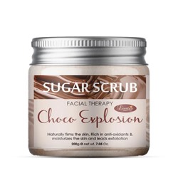 CHOCO EXPLOSION Sugar Scrub, Luster (ШОКОЛАДНЫЙ ВЗРЫВ сахарный скраб для лица, Ластер), 200 г.