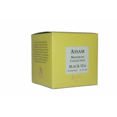 ASSAM, Maharani Collection, BLACK TEA, Bharat Bazaar (АССАМ, Махарани Коллекция, ЧЕРНЫЙ ЧАЙ, Бхарат Базар), 100 г.