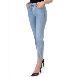 2351 BLUE Джинсы женские AMG JEANS (95% хлопок, 5% эластан) размер W25