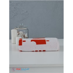 Полотенце махровое пестротканое жаккардовое 7193, Морожение С81-ЮА-7193-2