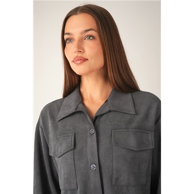 Женский костюм из микровельвета Happyfox