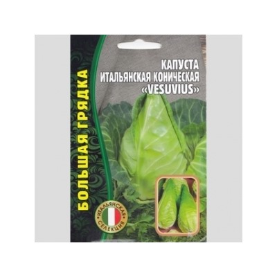 Капуста Везувий (Vesuvius) Итальянская коническая (Григорьев) 0,2г