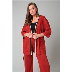 Michel chic 1314 терракот, Кардиган,  Брюки