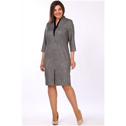 Lady Style Classic 1720/1 серый_розовый, Платье
