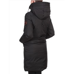 GWD21336P BLACK Пальто зимнее женское PURELIFE (200 гр .холлофайбер) размер 46