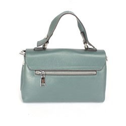 Сумка женская натуральная кожа GU 2066-5555,  3отд,  плечевой ремень,  зеленый 247256