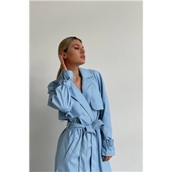 Continental Fashion 1610-09/1 голубой, Тренч