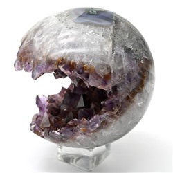Шар из аметиста, диаметр 84мм, 634г