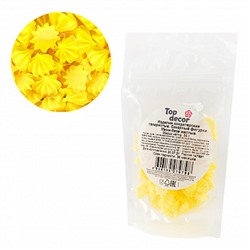 Мини-безе сахарные фигурки Желтые, 50 гр.