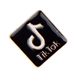 Мини брошь «T.T.»