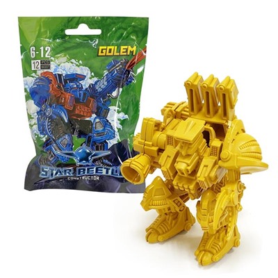 Конструктор игровой серии "Кибероны" Golem 60337 Русский стиль РОССИЯ