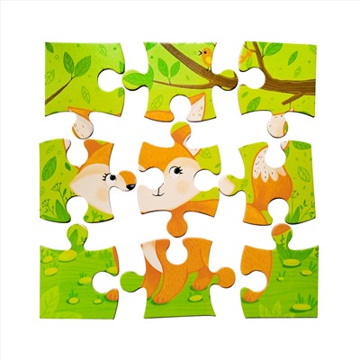 Пазл First Puzzle «Лисичка» 9 элементов