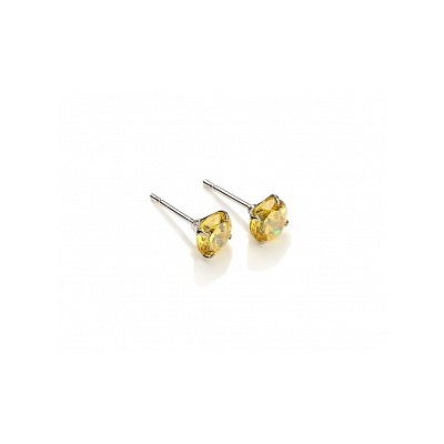 Серьги-гвоздики PR1469 -7 желт