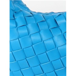 Сумка женская искусственная кожа BSK-21010-1 (плетенка),  1отдел,  голубой 255130