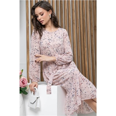 Платье "Фортуна" (пудра) П5658