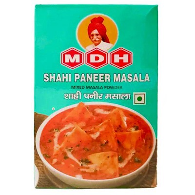 SHAHI PANEER Masala, MDH (ШАХИ ПАНИР МАСАЛА, Приправа для Сыра, Махашиан Ди Хатти), 100 г.
