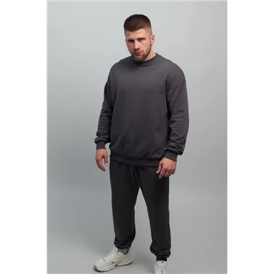 Мужской костюм оверсайз из футера трехнитки Happyfox