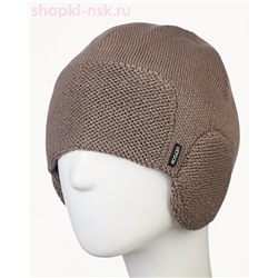 HELM Шапка с ушками мужская (57-59)