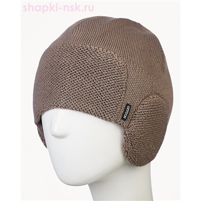 HELM Шапка с ушками мужская (57-59)