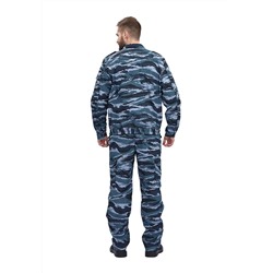 Костюм охранника мужской "Контрол" летний серый вихрь тк. РИП-СТОП