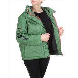 005 GREEN Куртка демисезонная женская (100 гр. синтепон) размер 2XL(50) - 56 российский