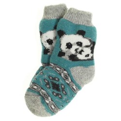 Носки детские "Панда с детенышем" 6677-1