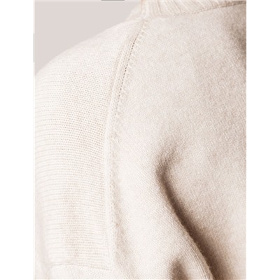 Базовый джемпер из мягкой пряжи с кашемиром с разрезами по бокам