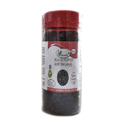 BLACK PEPPER, Karmeshu (ЧЁРНЫЙ ПЕРЕЦ ГОРОШЕК, Кармешу), БАНКА 50 г.