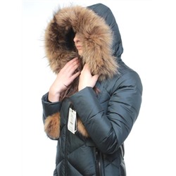 857 Куртка зимняя для девочки MALIYANA размер 6 - рост 116 см