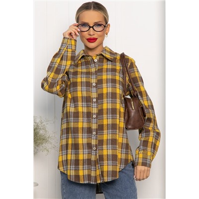 Рубашка Денни (желто-коричневая) Б14135-7М