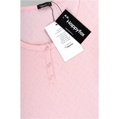 Женская пижама с брюками из ажурного хлопка Happyfox