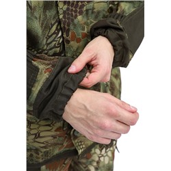 Костюм "ГОРКА-ГОРЕЦ" куртка/брюки, цвет: кмф "Питон зеленый"/т.хаки, ткань: Грета