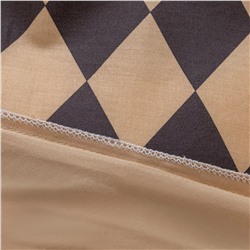 Комплект постельного белья Сатин Элитный на резинке CPLR035