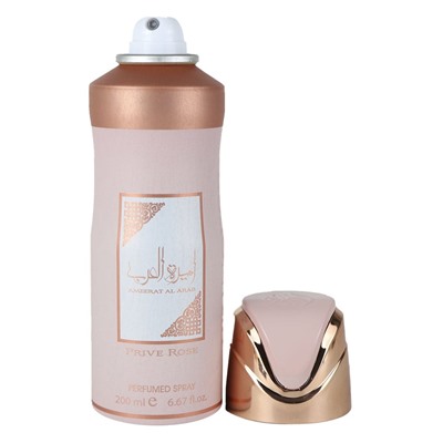 Ameerat Al Arab PRIVE ROSE Perfumed Spray, Lattafa (Амират Аль Араб СВЯЩЕННАЯ РОЗА парфюмерный спрей, Латтафа), 200 мл.