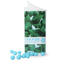 Takabb PEPPERMINT (Натуральные тайские ТРАВЯНЫЕ ДРАЖЕ от кашля и боли в горле МЯТА), 8 г.