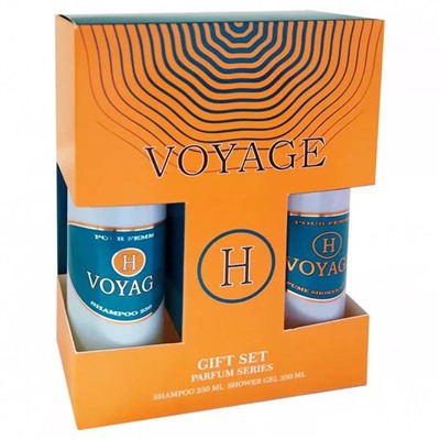 НАБОР жен.  H VOYAGE (шампунь 250мл + гель д/душа 250мл)