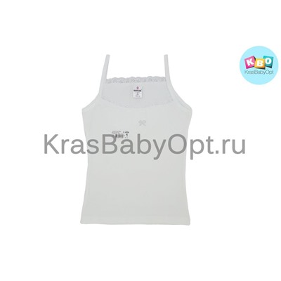 Майка белая для девочки