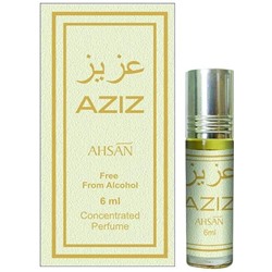 AZIZ Concentrated Perfume, Ahsan (АЗИЗ масляные индийские духи), ролик, 6 мл.